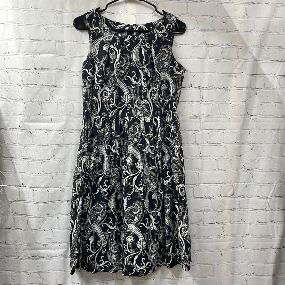 Talbots silk blend sleeveless 8P dress